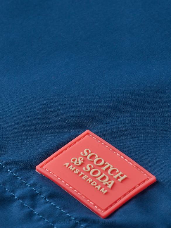 ملابس Scotch & Soda شورت السباحة البحرية رجال N0V4682