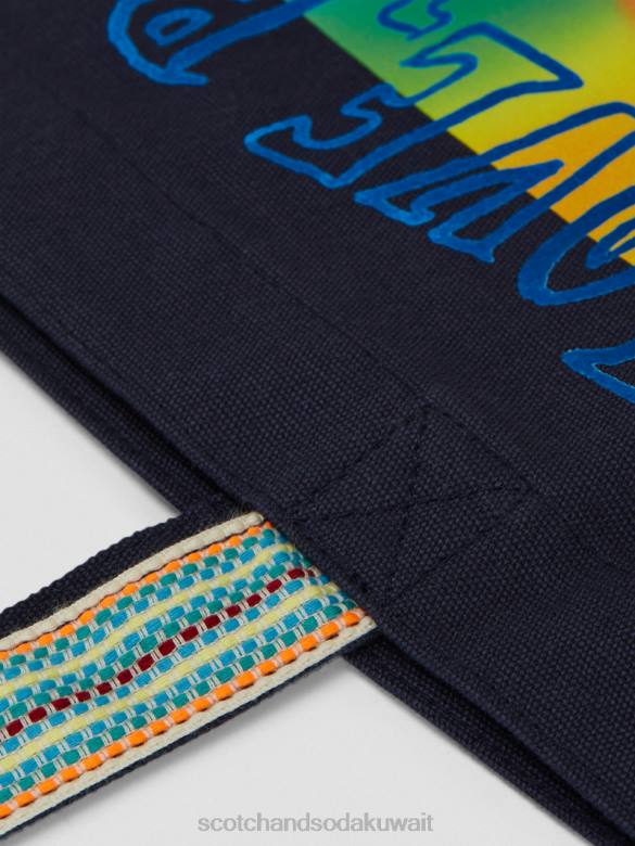 مُكَمِّلات Scotch & Soda حقيبة حمل فنية من القماش ليلة رجال N0V4699
