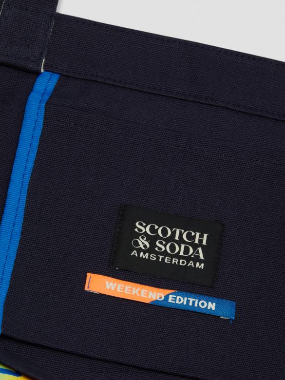 مُكَمِّلات Scotch & Soda حقيبة حمل فنية من القماش ليلة رجال N0V4699