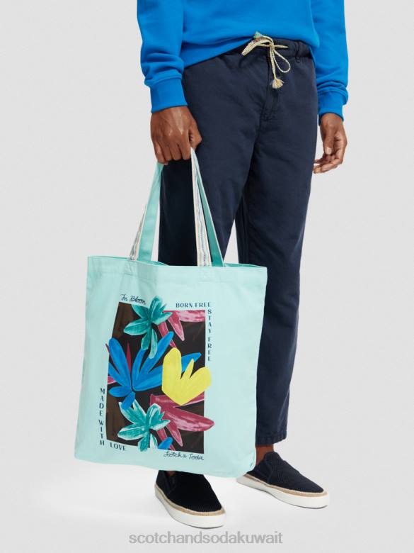 مُكَمِّلات Scotch & Soda حقيبة حمل فنية من القماش خليج رجال N0V4704