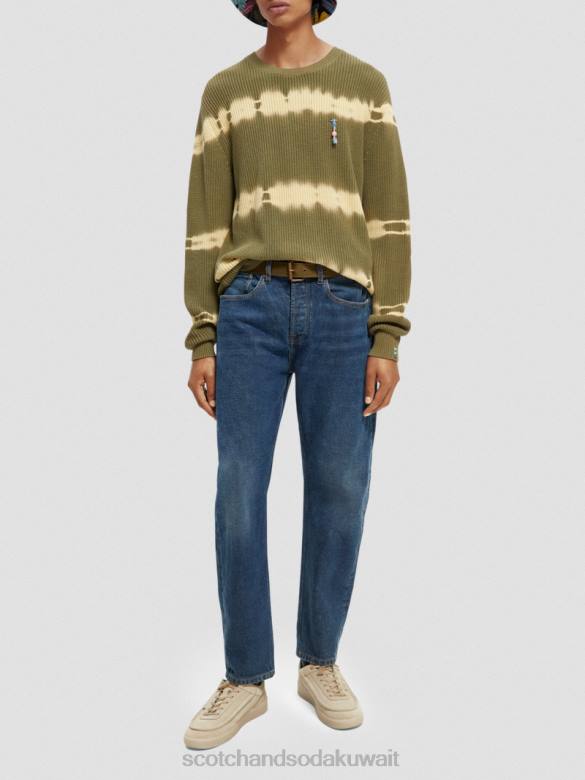 مُكَمِّلات Scotch & Soda حزام قماش الكاكي رجال N0V4711