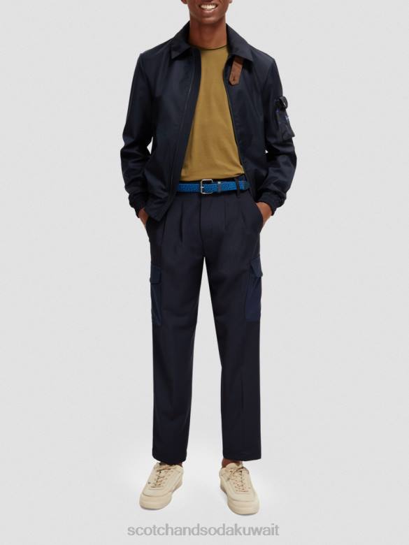 مُكَمِّلات Scotch & Soda حزام شريطي مزين بالجلد التحرير والسرد ج رجال N0V4713