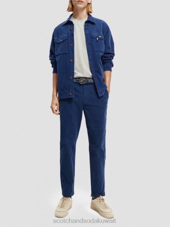 مُكَمِّلات Scotch & Soda جلد مضفر وحزام الحبل البحرية رجال N0V4720