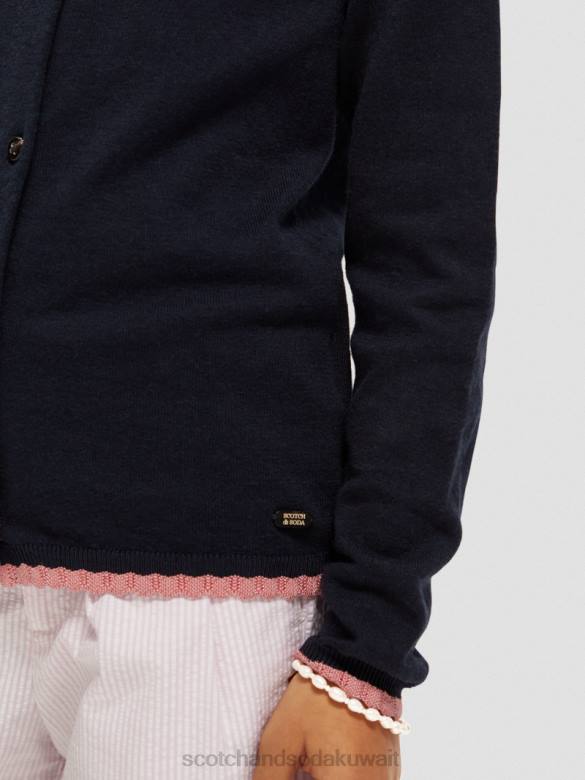 ملابس Scotch & Soda سترة محبوكة بأطراف متباينة ليلة أطفال N0V4735