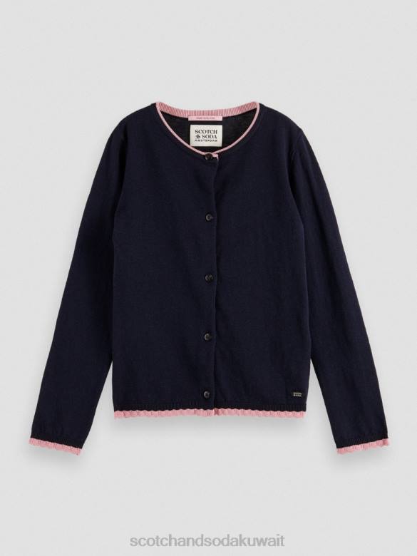 ملابس Scotch & Soda سترة محبوكة بأطراف متباينة ليلة أطفال N0V4735