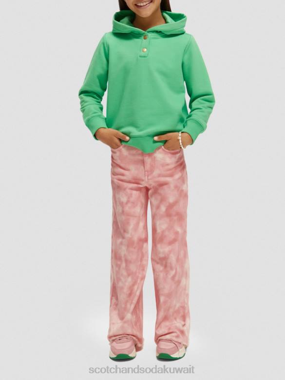 ملابس Scotch & Soda هوديي جرافيك ببغاء أطفال N0V4752