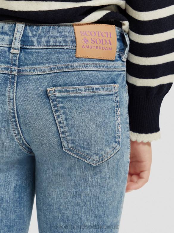 ملابس Scotch & Soda لا ميلو الجينز الضيق صيد الكنز أطفال N0V4760