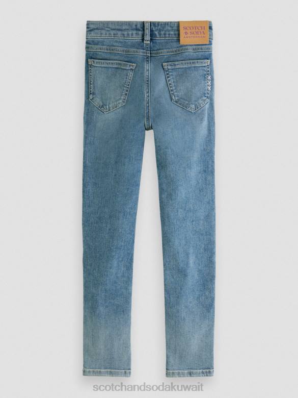 ملابس Scotch & Soda لا ميلو الجينز الضيق صيد الكنز أطفال N0V4760