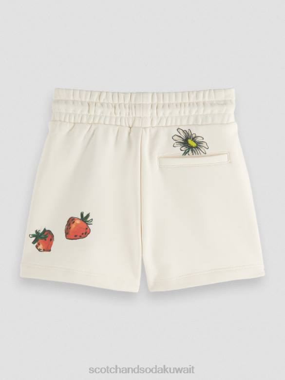 ملابس Scotch & Soda شورت العرق الفني ثلج الفانيليا أطفال N0V4769