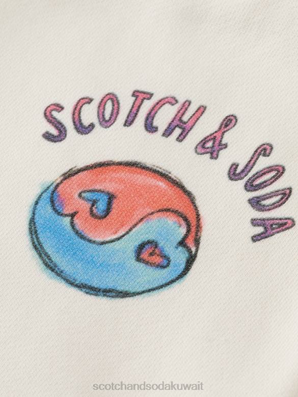 ملابس Scotch & Soda شورت العرق الفني ثلج الفانيليا أطفال N0V4769