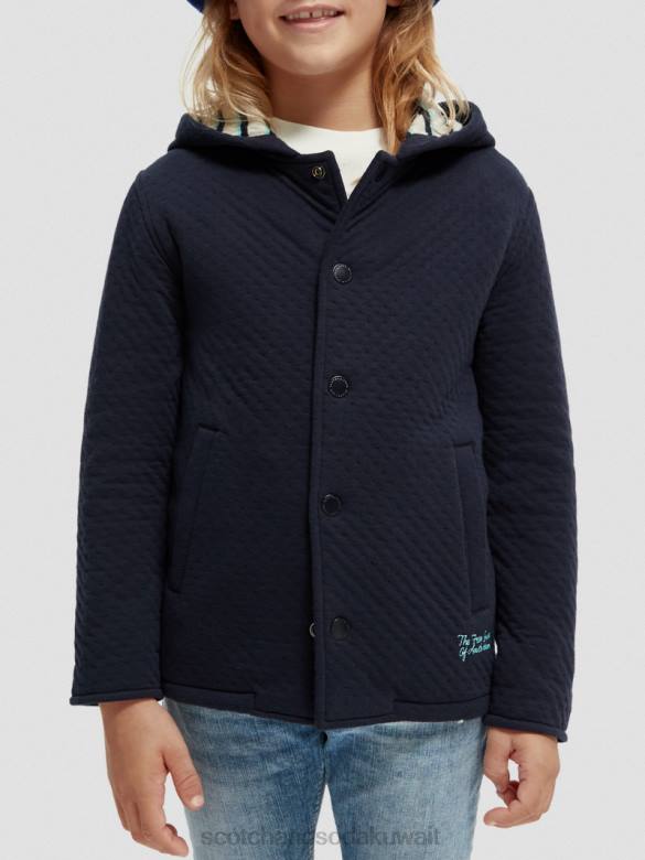 ملابس Scotch & Soda هوديي جيرسي المستعبدين ليلة أطفال N0V4773
