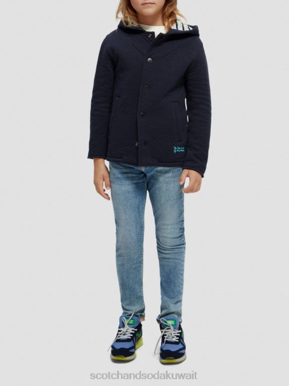 ملابس Scotch & Soda هوديي جيرسي المستعبدين ليلة أطفال N0V4773