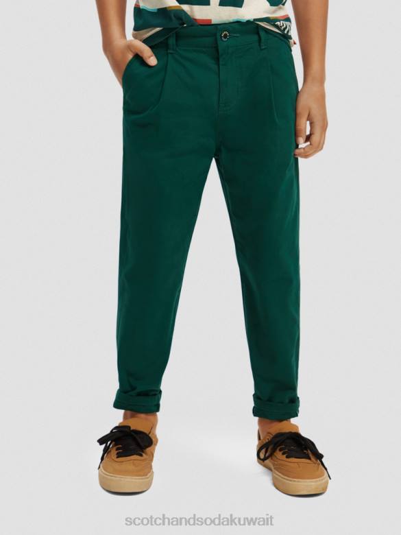 ملابس Scotch & Soda تشينو فضفاض مدبب غابة أطفال N0V4794