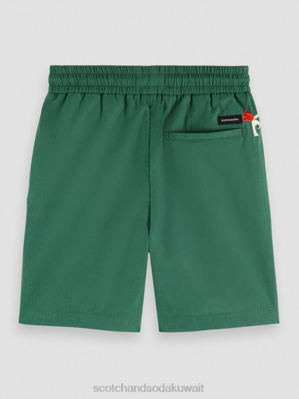 ملابس Scotch & Soda السراويل المطرزة جيش أطفال N0V4804