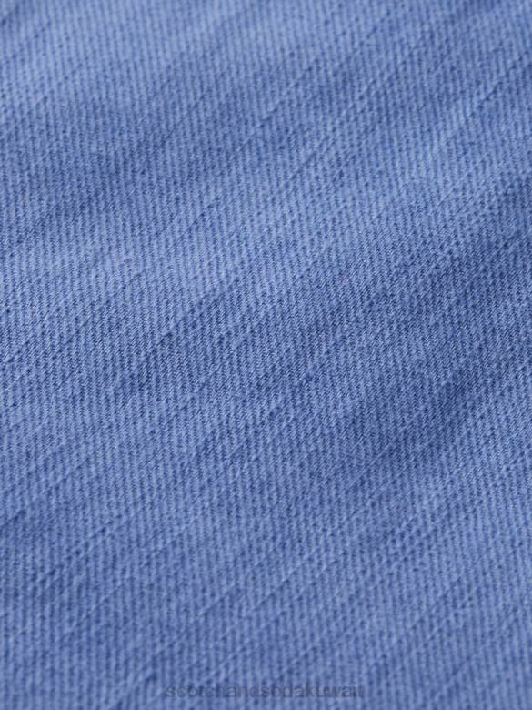 ملابس Scotch & Soda شورت البضائع المصنوع من الكتان المصبوغ بالملابس ردة الذرة أطفال N0V4805