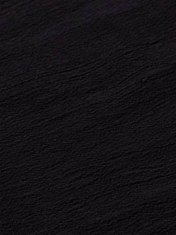 ملابس Scotch & Soda فستان ميدي بأكمام طويلة وحزام على شكل حرف V أسود نحيف N0V439