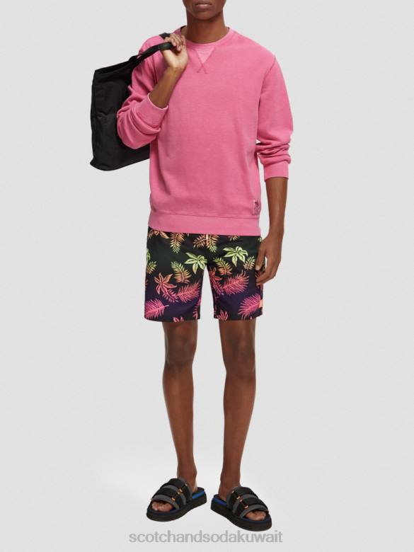 ملابس Scotch & Soda شورت سباحة مطبوع طويل الطول ورقة التدرج aop رجال N0V4677