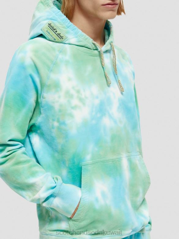 ملابس Scotch & Soda هوديي من القطن العضوي التحرير والسرد x رجال N0V4510