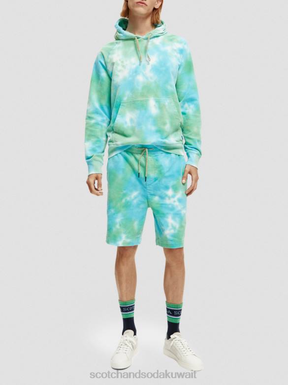 ملابس Scotch & Soda شورت من القطن العضوي ذو قصة مريحة التحرير والسرد x رجال N0V4595