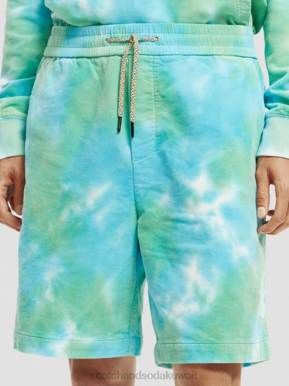 ملابس Scotch & Soda شورت من القطن العضوي ذو قصة مريحة التحرير والسرد x رجال N0V4595