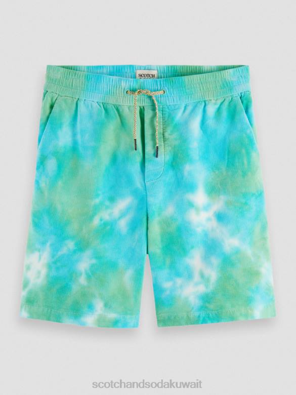 ملابس Scotch & Soda شورت من القطن العضوي ذو قصة مريحة التحرير والسرد x رجال N0V4595