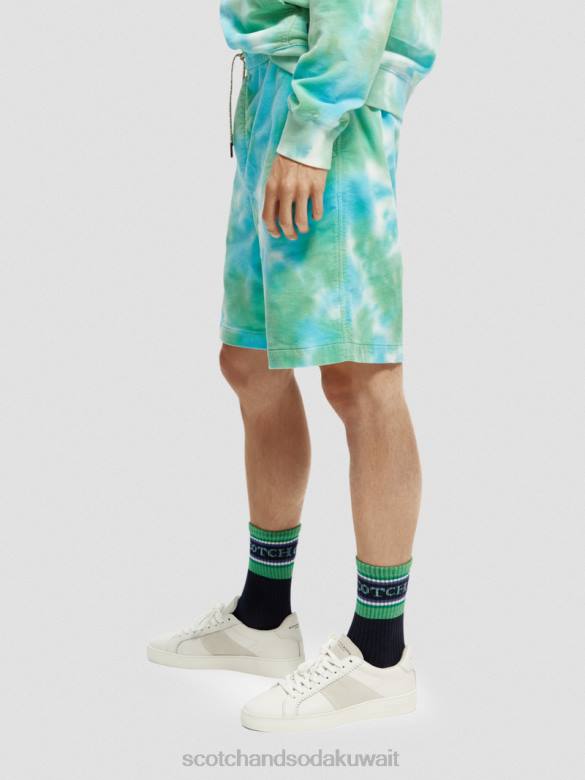 ملابس Scotch & Soda شورت من القطن العضوي ذو قصة مريحة التحرير والسرد x رجال N0V4595